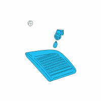 OEM 2004 Toyota Avalon Back Up Lamp Assembly Diagram - 81580-07010