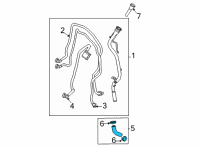 OEM Cadillac CT4 Filler Hose Diagram - 84304794