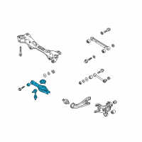 OEM 2012 Hyundai Sonata Arm Complete-Rear Lower, LH Diagram - 55210-3Q255-FAS