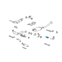 OEM 2013 Ford Expedition Extension Pipe Diagram - 8L1Z-5202-A