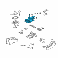 OEM Acura CL Bracket, Base Diagram - 54020-S0K-A82