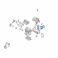 OEM Nissan Frontier Core Assy-Front Heater Diagram - 27140-3S500