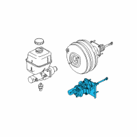 OEM Ford Booster Diagram - 7C3Z-2005-AA