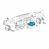 OEM 2007 Lexus GS350 Computer, Steering Control Diagram - 89181-30050