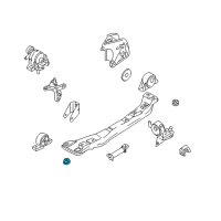 OEM Nissan Sentra Pad-Engine Mounting Member Diagram - 11248-4M400