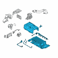 OEM Hyundai Sonata Battery Module & Safety Plug A Diagram - 37511-4R201