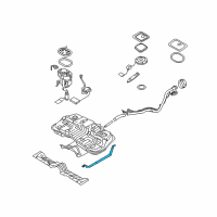 OEM 2005 Hyundai Tucson Band Assembly-Fuel Tank LH Diagram - 31210-2E000