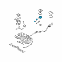 OEM 2006 Hyundai Tucson Plate Sender Assembly Diagram - 94460-2E200