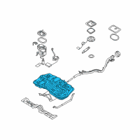 OEM 2008 Hyundai Tucson Tank Assembly-Fuel Diagram - 31150-2E300