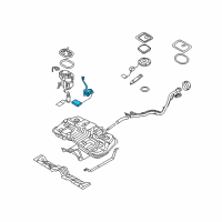 OEM 2005 Hyundai Tucson Fuel Pump Sender Assembly Diagram - 94460-2E000