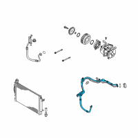 OEM Kia Forte Koup Suction Pipe Diagram - 977641M100