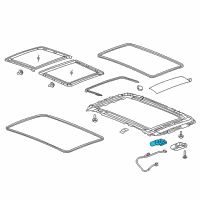 OEM 2022 GMC Terrain Motor Diagram - 84287215