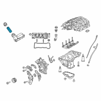 OEM 2012 Dodge Charger Filter-Engine Oil Diagram - 68079744AD