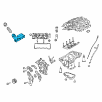 OEM Dodge Durango Adapter-Engine Oil Filter Diagram - 4893647AE