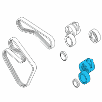 OEM 2001 BMW Z3 Timing Chain Tensioner Diagram - 11-28-7-838-797