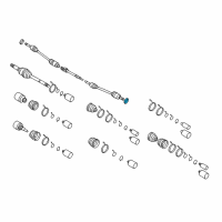 OEM Kia Sedona Sensor Rotor Diagram - 0K55333471A