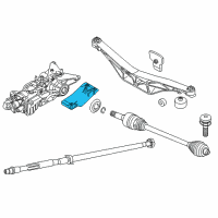 OEM 2020 BMW X2 Cover Diagram - 33-36-6-867-193