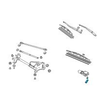 OEM Acura TL Link Assembly A Diagram - 76520-TK4-A01