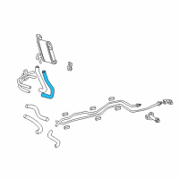 OEM 2003 Toyota Sequoia Upper Hose Diagram - 32941-34020