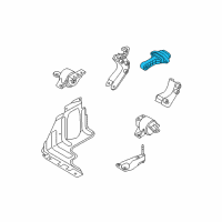 OEM 2006 Chevrolet Aveo Strut Diagram - 96535402