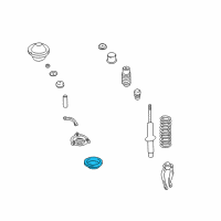 OEM Kia Amanti Pad-Front Spring Upper Diagram - 546413F000