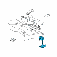 OEM 2020 Lexus LX570 Carrier Assembly, Spare Diagram - 51900-60322