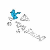 OEM BMW Z4 Engine Mount Right Diagram - 22-11-6-769-322