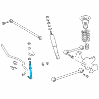 OEM 2000 Toyota 4Runner Stabilizer Link Diagram - 48830-35020
