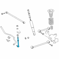 OEM 2001 Toyota 4Runner Stabilizer Link Diagram - 48830-35020