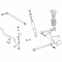 OEM Toyota Lower Control Arm Bolt Diagram - 90119-14069