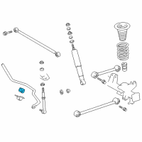OEM Toyota 4Runner Shaft Bushings Diagram - 48815-10090