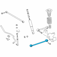 OEM 1997 Toyota 4Runner Lower Control Arm Diagram - 48720-35040