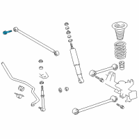 OEM 1998 Toyota 4Runner Lateral Arm Bolt Diagram - 90105-12288