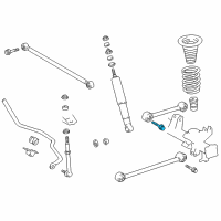 OEM Toyota 4Runner Upper Control Arm Bolt Diagram - 90105-12287