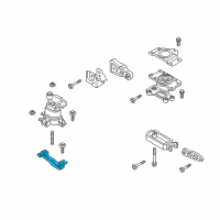 OEM 2017 Lincoln MKX Bracket Diagram - F2GZ-6038-C