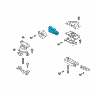 OEM 2019 Lincoln Nautilus Torque Strut Diagram - F2GZ-6068-B