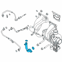 OEM Lincoln Corsair TUBE ASY - DRAIN Diagram - LJ7Z-6L092-A