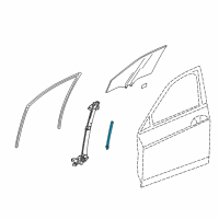 OEM 2014 Honda Accord Sash, L FR Door Ct Diagram - 72271-T2A-A01