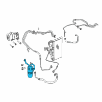 OEM Dodge Avenger DRIER-Air Conditioning Diagram - 5058824AA