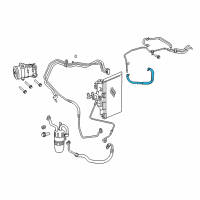 OEM 2007 Chrysler Sebring Hose-Heater Supply Diagram - 5058309AB