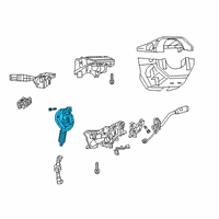 OEM Ram 2500 Shaft-Steering Column INTERMEDIAT Diagram - 5165725AB