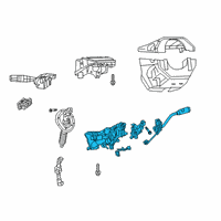 OEM 2018 Ram 2500 Column-Steering Diagram - 68262518AC