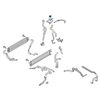 OEM Lincoln Aviator Water Feed Tube Diagram - L1MZ-8B504-FCC