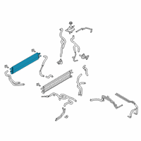 OEM Ford Explorer Radiator Diagram - L1MZ-8005-G