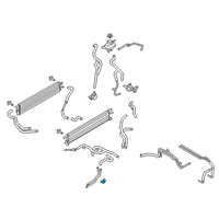 OEM 2021 Ford Police Interceptor Utility Hose & Tube Assembly Diagram - L1MZ-18B402-A