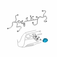 OEM Chevrolet Corvette Tail Lamp Assembly Diagram - 16523533