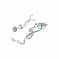 OEM 2003 Ford Excursion Pressure Tube Diagram - 3C3Z-3A714-CA