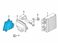 OEM Nissan Module Assembly-Vcr Control Diagram - 237H0-5NA3A