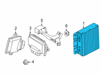 OEM Nissan Altima Controller Assy-Active Noise Diagram - 281D1-6CA1C