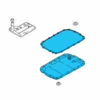 OEM BMW 128i Set, Oil Sump Diagram - 24-11-7-581-605